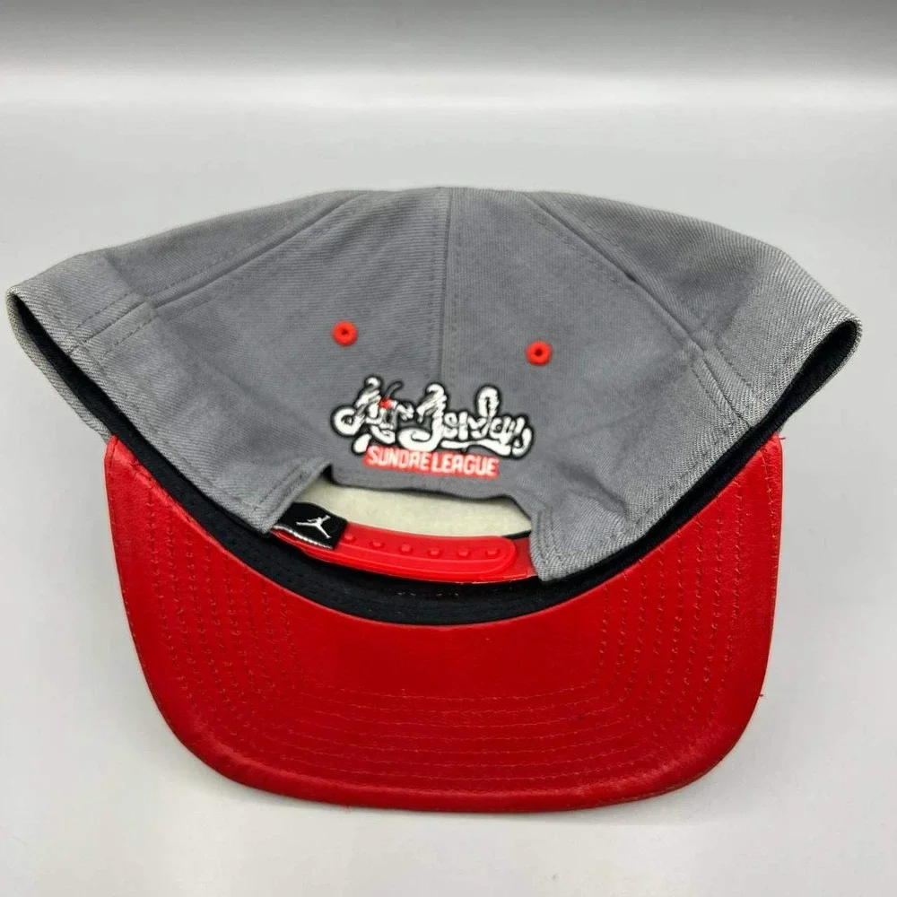 Air Jordan Hat Men Gray‎ Red Sundae League 23 Flavors Jumpman Snap Back Cap
